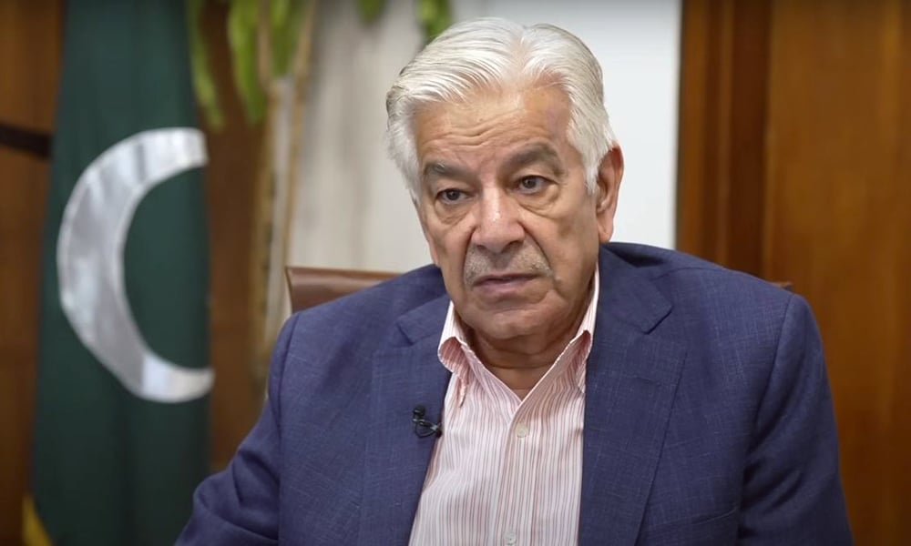 Khawaja Asif: India using banned groups like BLA, TTP to destabilize Pakistan