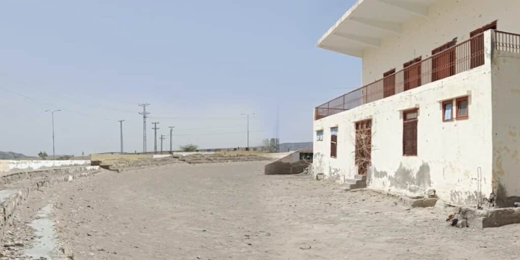 Turbat Football Stadium is in a state of decay