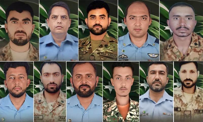 11 soldiers martyred, 78 injured during Indian attacks: ISPR