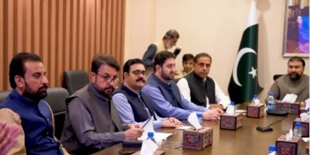 Consultative budget meeting held by CM Balochistan