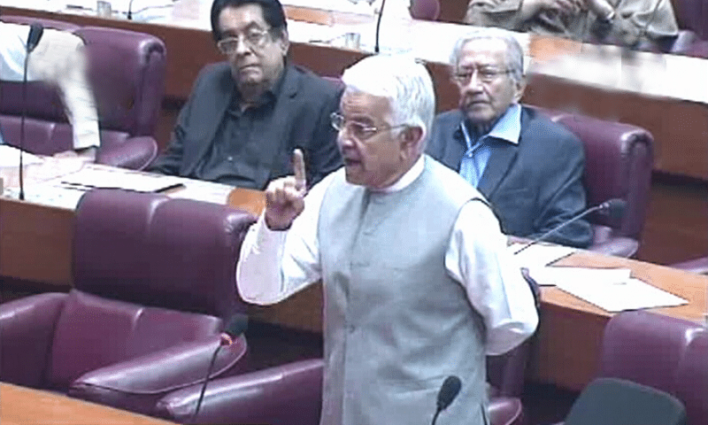 Attacks on Iran: Khawaja Asif calls for Muslim unity against Israeli
