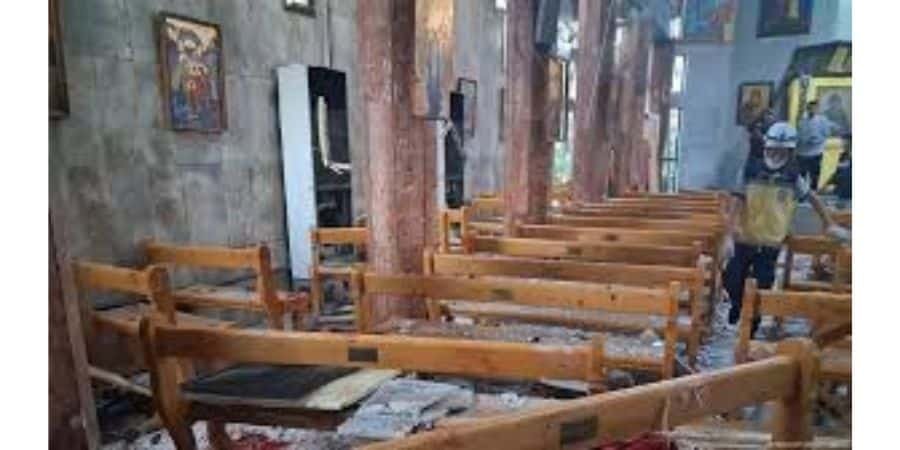 At least 20 killed in suicide bombing at Syrian Church in Damascus