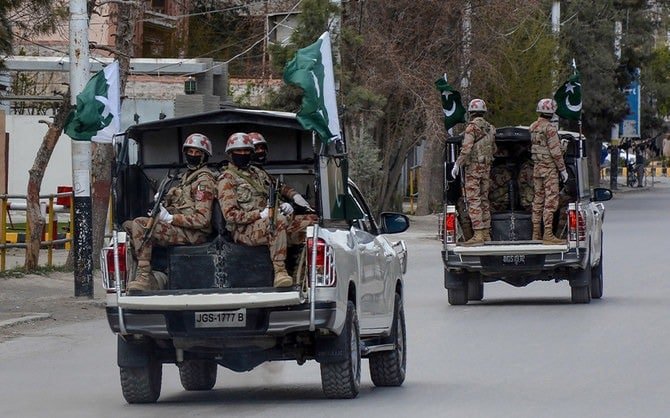 Three Soldiers including a Major Martyred in an IED Blast, Four Militants Killed in Mastung