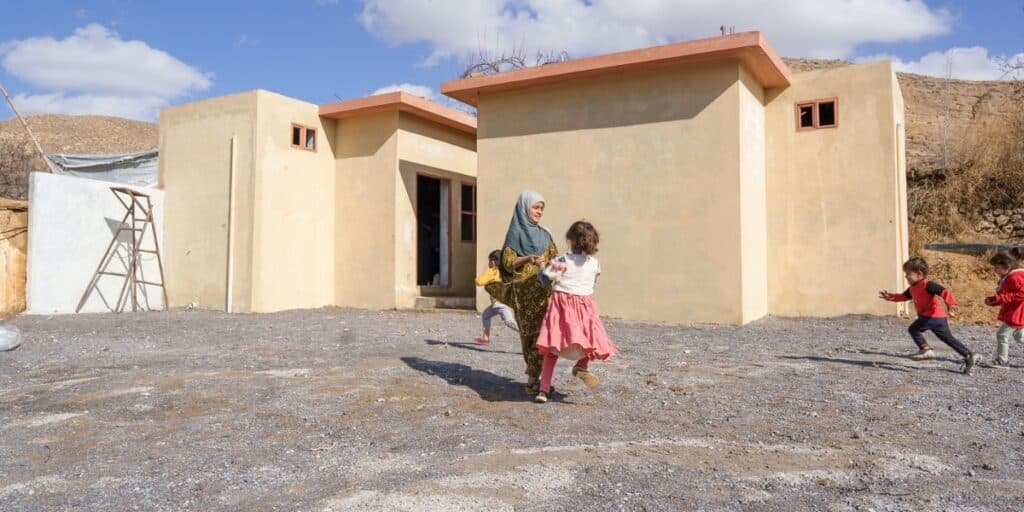 Reconstruction of homes for flood victims progresses