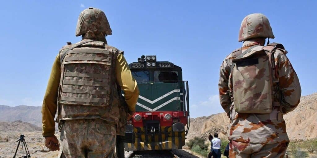 Forces arrest 20 suspects after the train incident
