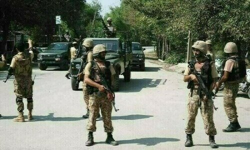 Major attack on the Cadet College foiled by the forces