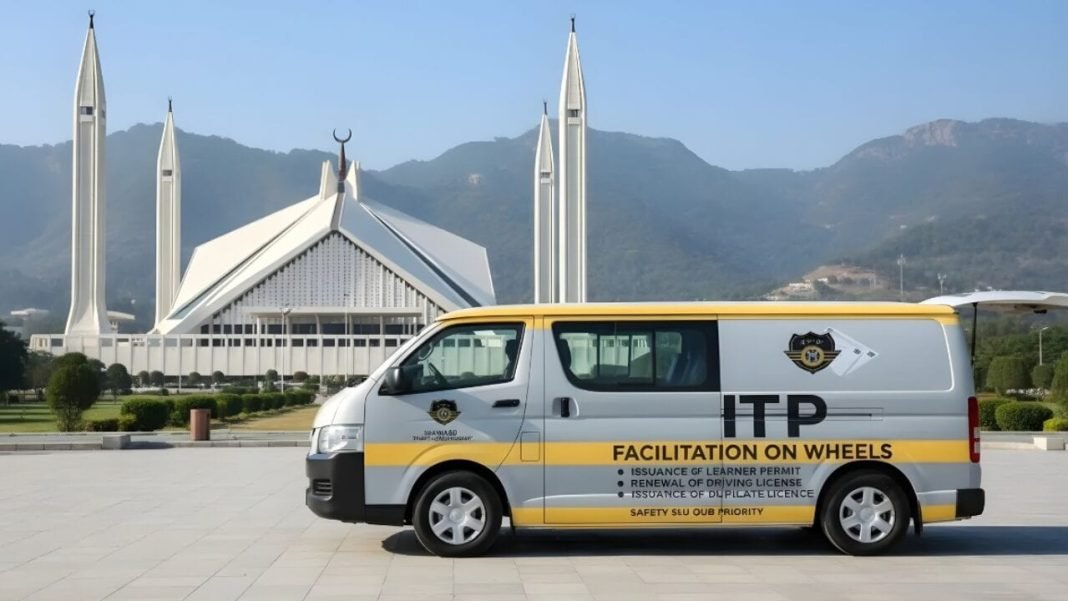 Islamabad traffic police launch surprise doorstep service