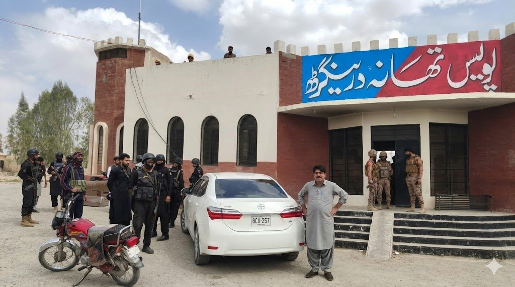 Terrorist Attack Foiled at Daringarh Police Station in Mastung