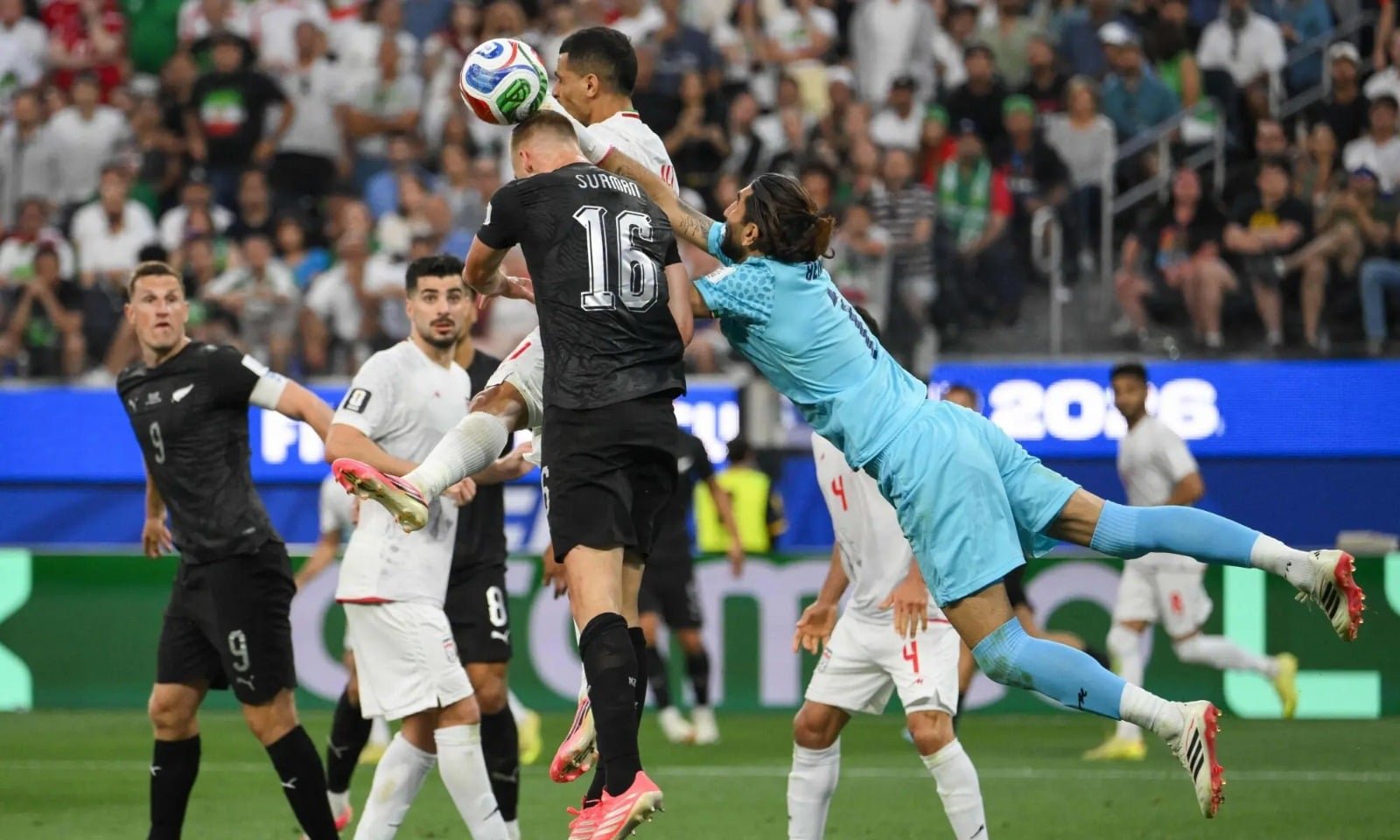 Iran Twice Fight Back as New Zealand Share Points in 2-2 Thriller