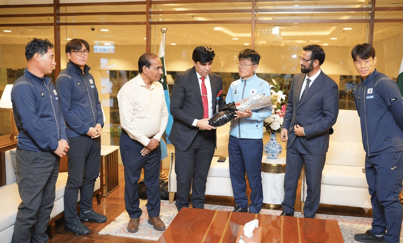 South Korea Hockey Team Arrives in Pakistan for Four-Test Series