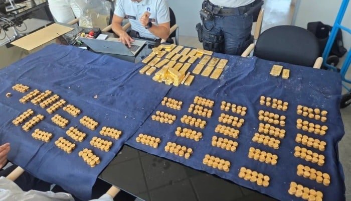Workers Discover Gold Inside Sewer Line
