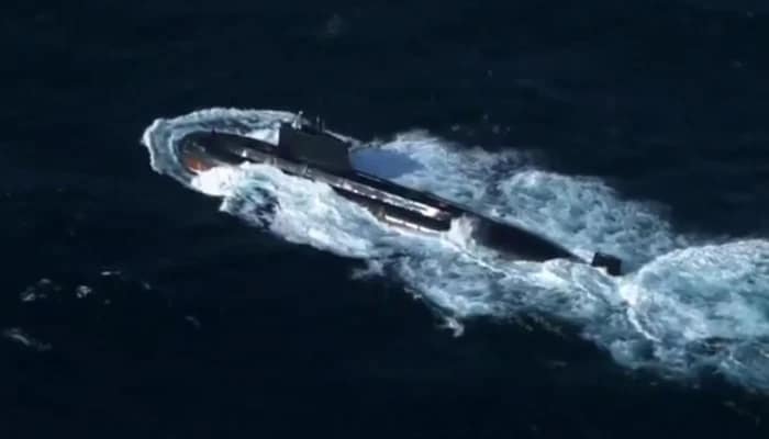 PAK Navy Submarin Launches First Live Weapon Firing