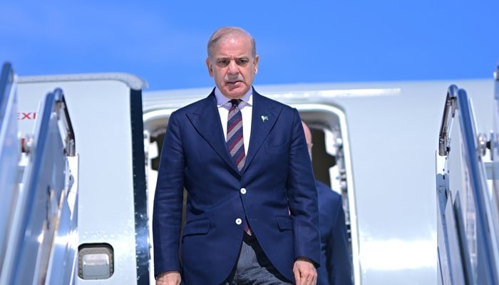 Shehbaz Sharif Arrives in New York Ahead of 81st UN General Assembly Address