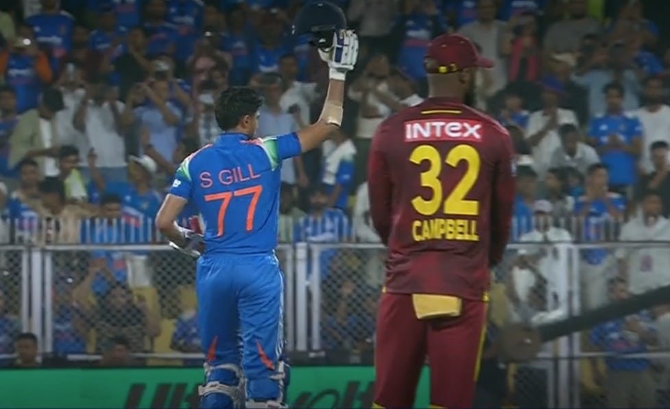 India Defeats West Indies by 8 Wickets: Shubman Gill's Double Century Secures Series Win