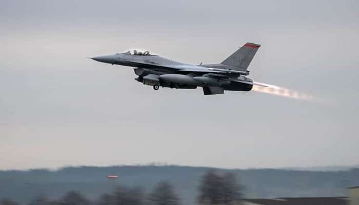 US F-16 Fighter Jet Crashes Near Spangdahlem Air Base in Germany