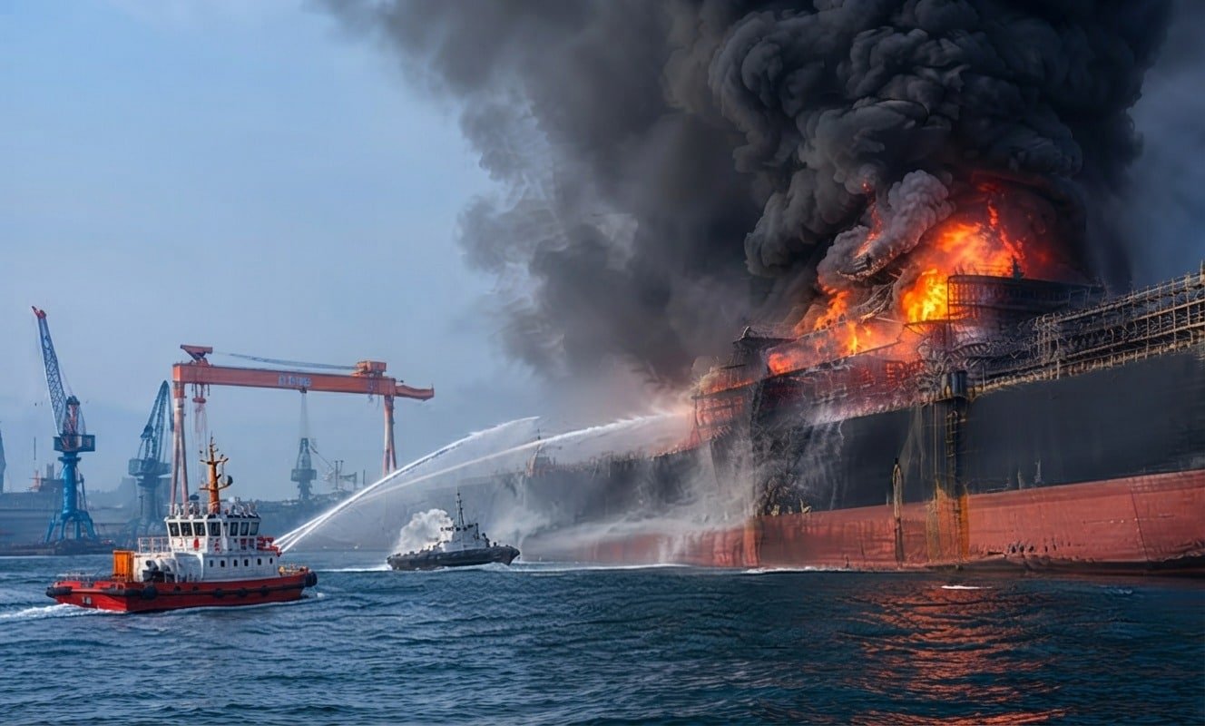 Deadly China Shipyard Fire Leaves 25 Dead