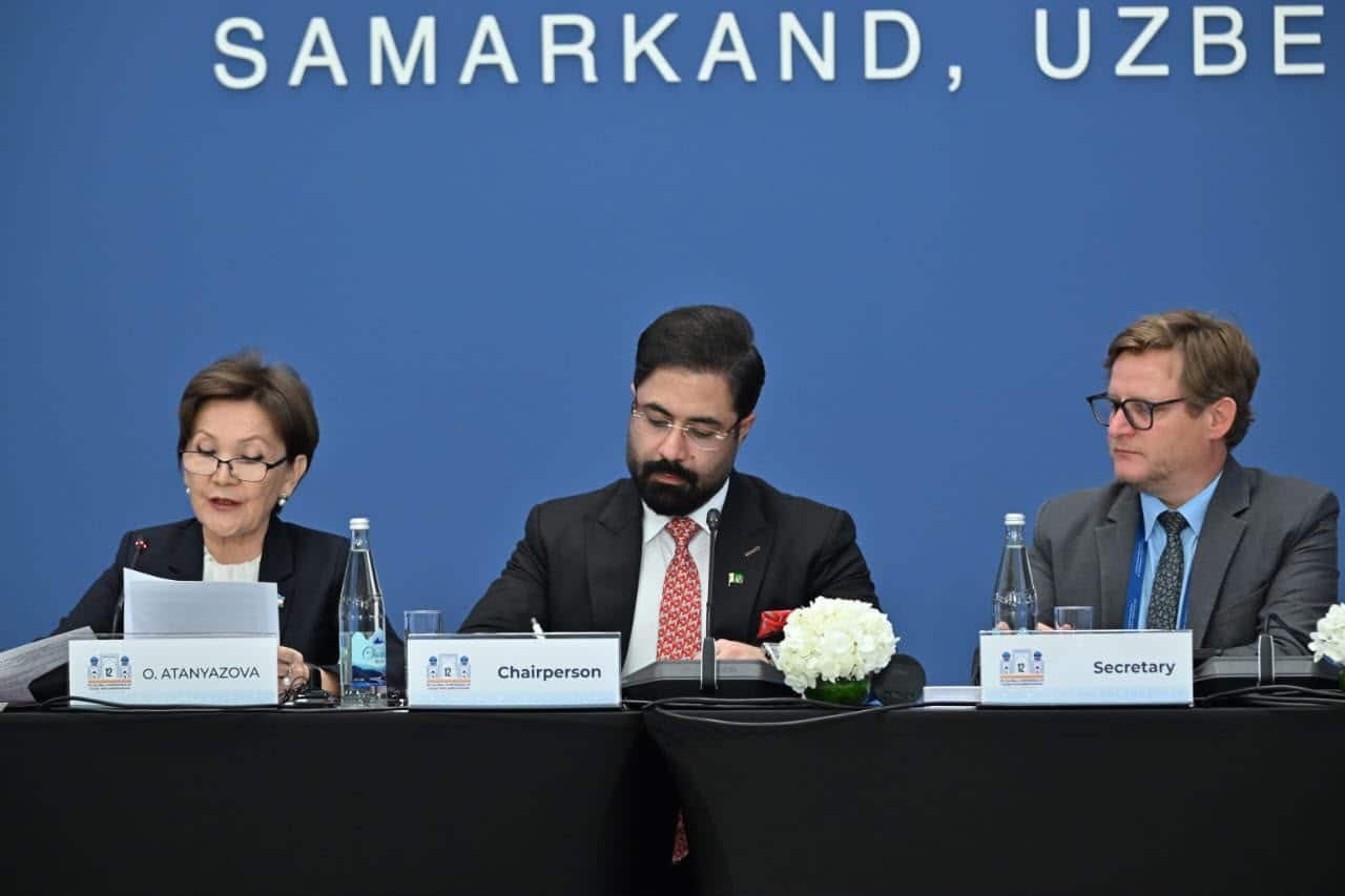 Pakistani Senator Durrani Chairs IPU Young Parliamentarians Session in Samarkand