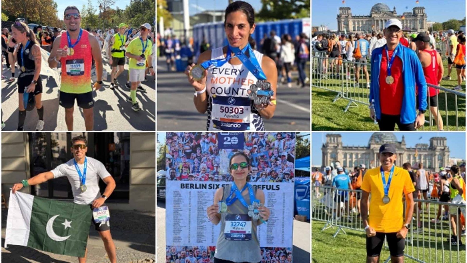 Pakistani Runners Make Their Mark at Berlin Marathon, Notable Names Emerge