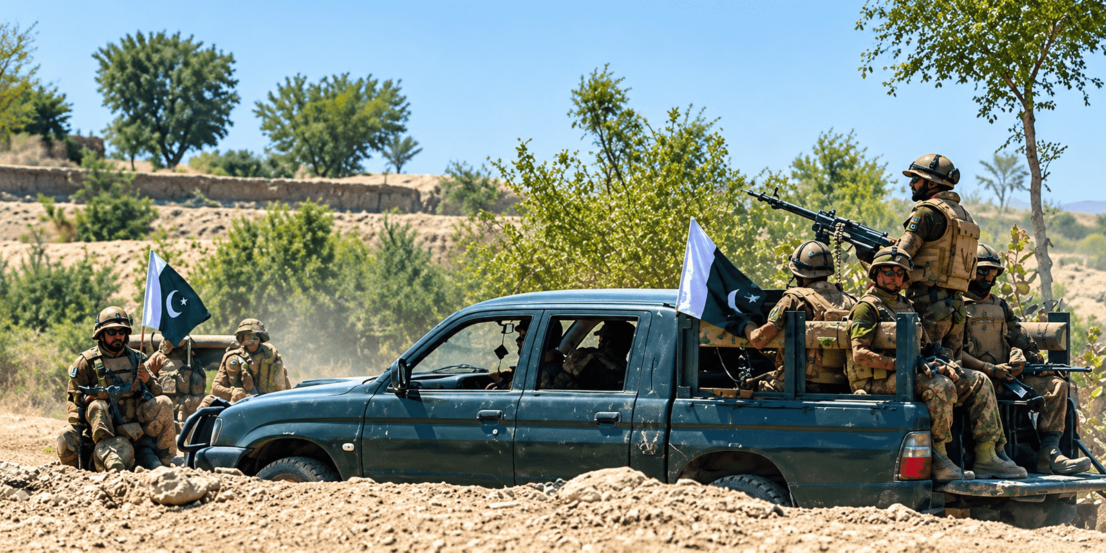 Security Forces Foil BLF Attack in Panjgur, 6 Terrorists Killed