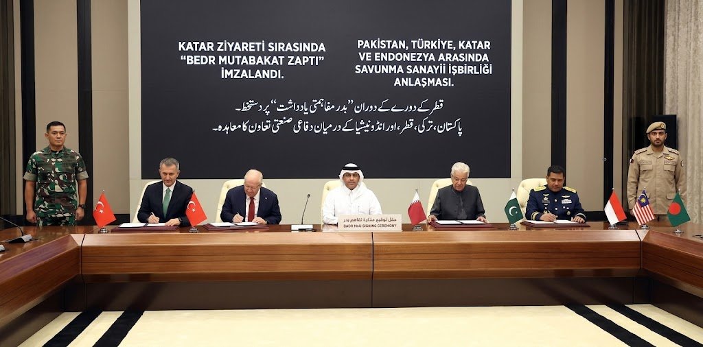 Pakistan, Türkiye, Qatar, and Indonesia Sign Historic Defence Accord