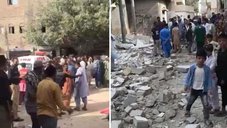Tragic Wall Collapse in Malir Bakkah Pery Claims Three Lives, Including Two Children