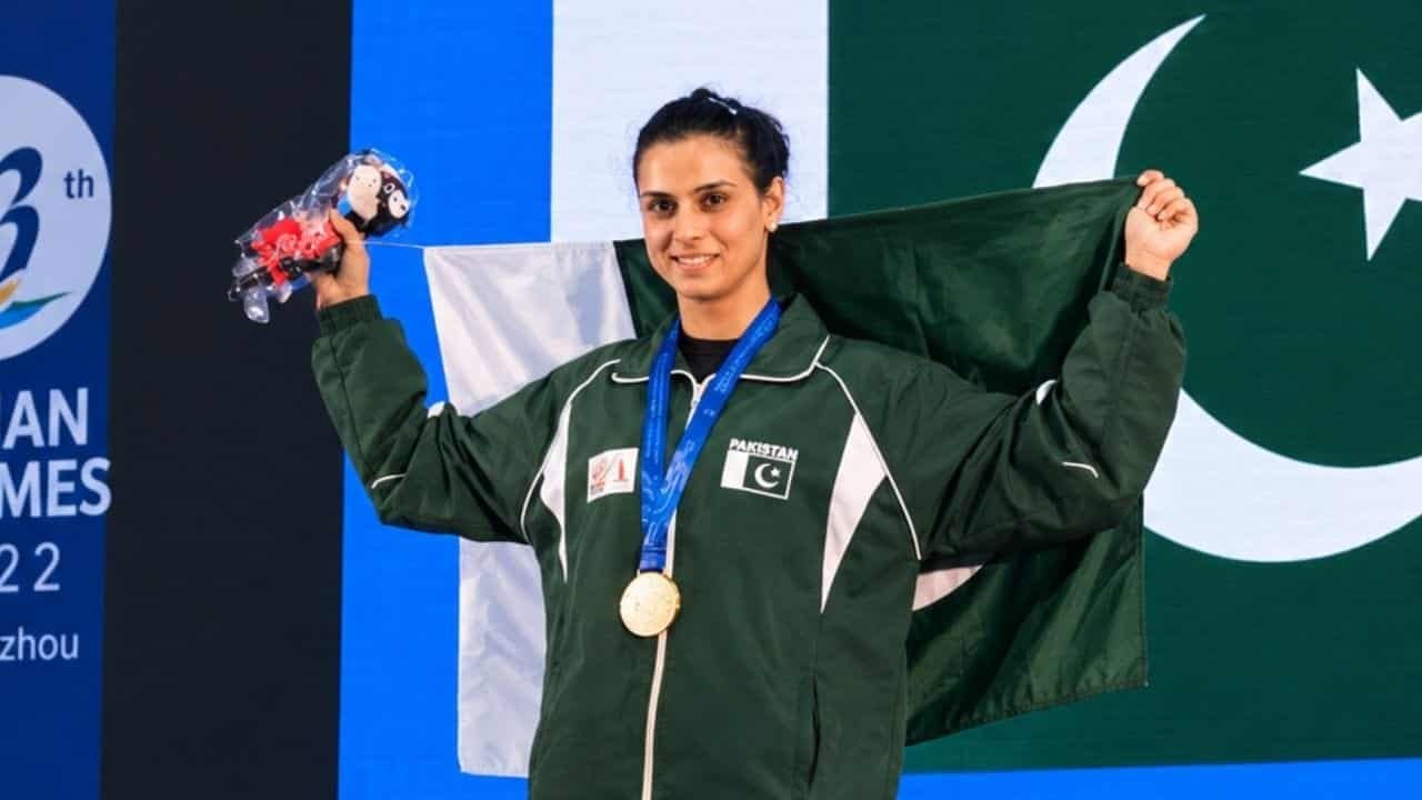 Gold for Saima Shehzad! Pakistani Athlete Shines at Islamabad Masters Grand Prix