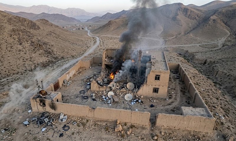 Pakistan Strike Destroys BLA Media Center in Helmand, 9 Killed