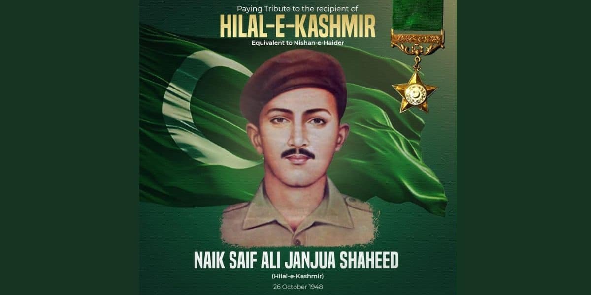 Pakistan Armed Forces Pay Tribute to Naik Saif Ali Janjua Shaheed on 78th Martyrdom Anniversary
