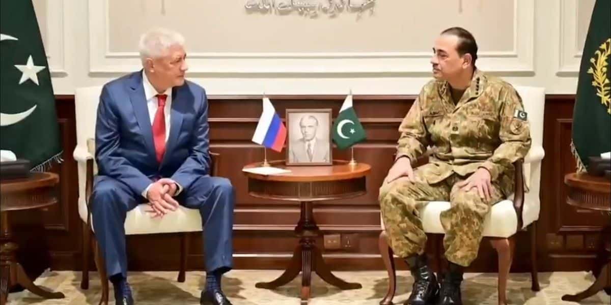 Pakistan-Russia Security Ties: Russian Interior Minister Vladimir Kolokoltsev Calls on Field Marshal Asim Munir at GHQ
