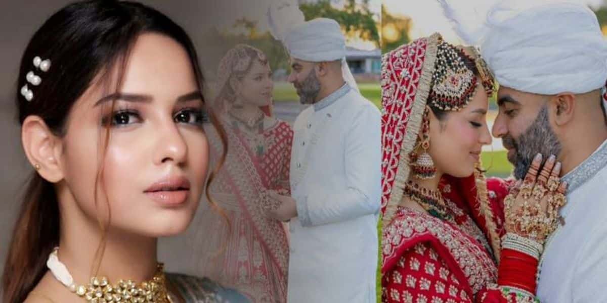 Pakistani Actress Sakina Khan Ties the Knot in US, Shares Stunning Wedding Glimpses