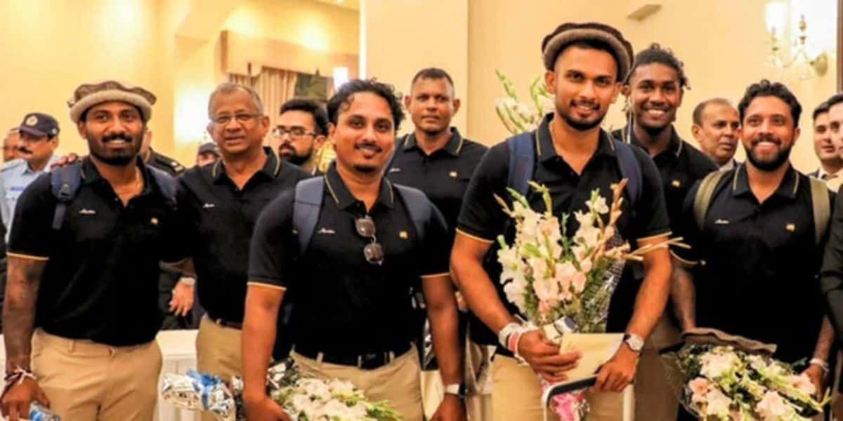 First Contingent of Sri Lankan Cricket Team Arrives in Islamabad
