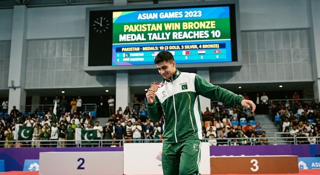 Bronze Again! Pakistan’s Asian Games Medal Tally Reaches 10
